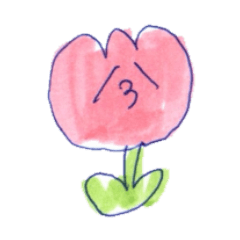 [LINEスタンプ] チューリップ田のスタンプ3▼