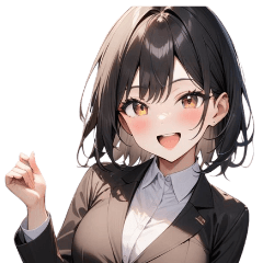 [LINEスタンプ] デキるOL☆ミナミのスタンプ