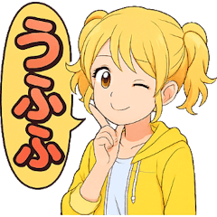 [LINEスタンプ] ✨元気いっぱい！パーカー少女スタンプ✨