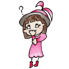 [LINEスタンプ] おかっぱ頭のバニーちゃんの色々