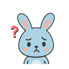 [LINEスタンプ] 大かわいい険！うさぎのライアン