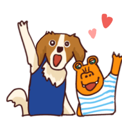 [LINEスタンプ] Mr KOIKERUとWANIのアニメーションスタンプ