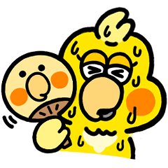 [LINEスタンプ] 夏を楽しむ鳥さん。