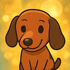 [LINEスタンプ] キラキラでのびのびダックス@SFW