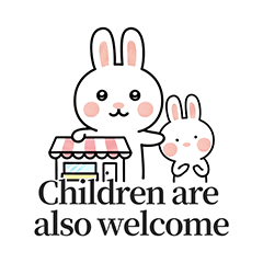 [LINEスタンプ] キュートなウサギの取引会話 01 (EN)