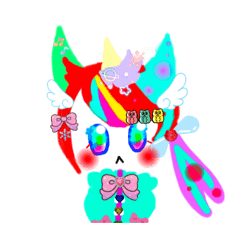 [LINEスタンプ] ✨ユニコーン✨「ユニ」と「ニコ」スタンプ