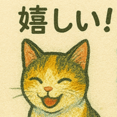 [LINEスタンプ] ミケちゃんの日常 絵画編