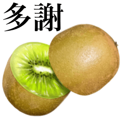 [LINEスタンプ] 完熟！ 大玉 キウイ 【台湾語のみ】