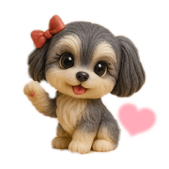 [LINEスタンプ] チワマルのメイちゃん
