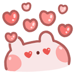 [LINEスタンプ] うさくま♡ゆるかわ日常 Part 2
