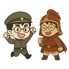 [LINEスタンプ] Dr. Sam（古今陸軍バージョン）