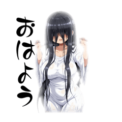 [LINEスタンプ] 可愛いい女の子お化けスタンプ