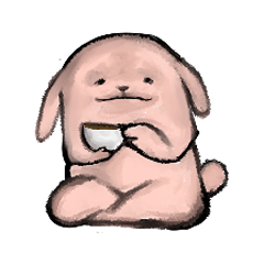 [LINEスタンプ] うさワンのゆるスタンプ