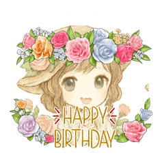 [LINEスタンプ] 誕生日に送る