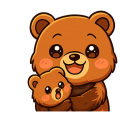[LINEスタンプ] 熊スタンプッ