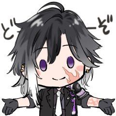 [LINEスタンプ] うごく実休さん 