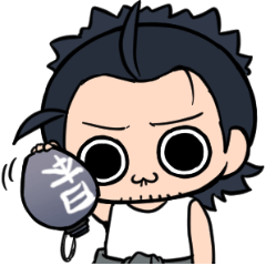 [LINEスタンプ] 【刀剣乱舞】日本号スタンプ