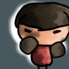 [LINEスタンプ] 悪いナ – 黒 - 02