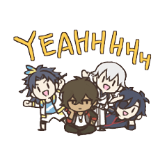 [LINEスタンプ] にぎやからんぶスタンプ