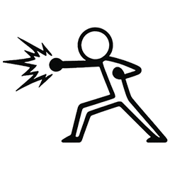 [LINEスタンプ] 棒人間も武術が好き第二弾