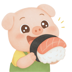 [LINEスタンプ] ふっくらほっぺのぽっちゃりブタ (NT)