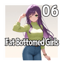[LINEスタンプ] ファットボトムドガールズ06