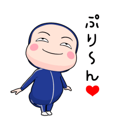 [LINEスタンプ] 青ジャータイツちゃん 6【ポップアップ】