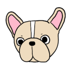 [LINEスタンプ] 毎日楽しいフレブルにこちゃん
