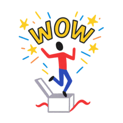 [LINEスタンプ] Wow Robert 4 : Everyday Vibes