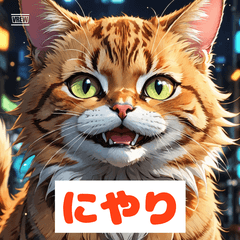 [LINEスタンプ] かわいい猫のいろんな表情スタンプ