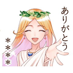 [LINEスタンプ] 女神言葉スタンプ 