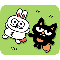 [LINEスタンプ] ジャラビーとジャックル