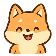 [LINEスタンプ] ぽちゃかわキツネ 気分パレード
