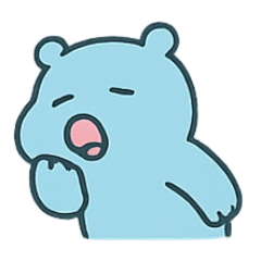 [LINEスタンプ] あおカバDodoのきまぐれ日常