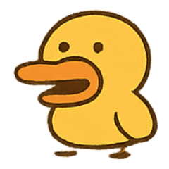 [LINEスタンプ] だらだらアヒル Dodo のゆる日常