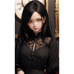 [LINEスタンプ] ゲーテの女の子の写真