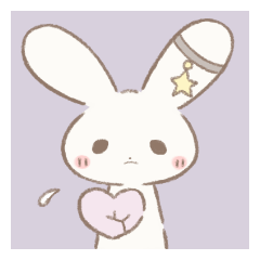 [LINEスタンプ] 星うさちゃんスタンプ3