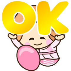 [LINEスタンプ] ☆元気で明るい☆毎日送りやすいスタンプ