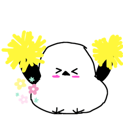 [LINEスタンプ] シマエナガのイラストスタンプ