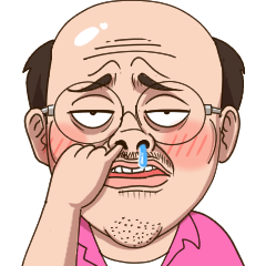 [LINEスタンプ] 愛されおじ無双