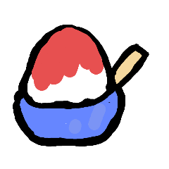 [LINEスタンプ] ともさんの、かき氷deスタンプ