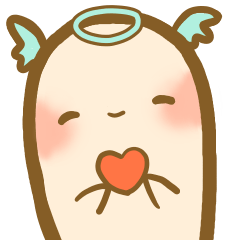 [LINEスタンプ] こころのようせい 使いやすい日常スタンプ 