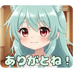 [LINEスタンプ] プレミアム精霊みなみちゃん