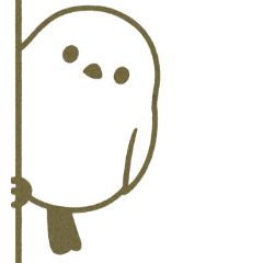 [LINEスタンプ] こっそり覗く可愛い動物たち