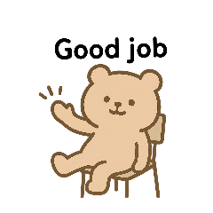 [LINEスタンプ] こぐまのまいにち