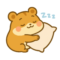 [LINEスタンプ] ハムスターの毎日⭐︎