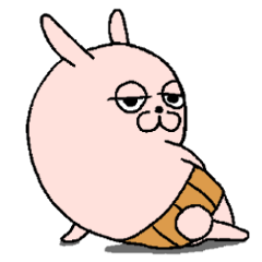 [LINEスタンプ] ウサギのソウ次郎おじさん 