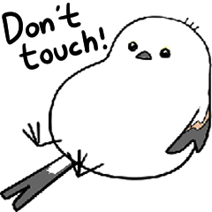 [LINEスタンプ] 親切なシマエナガ(EN)
