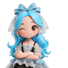 [LINEスタンプ] XinraBeat Q：優雅な少女Bellaの日常