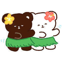 [LINEスタンプ] あべこべあ 夏